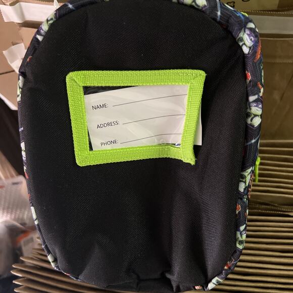 Teenage Mutant Ninja Turtles Mayhem TMNT Kids Insulated Lunch Bag Nickelodeon - Picture 3 of 4